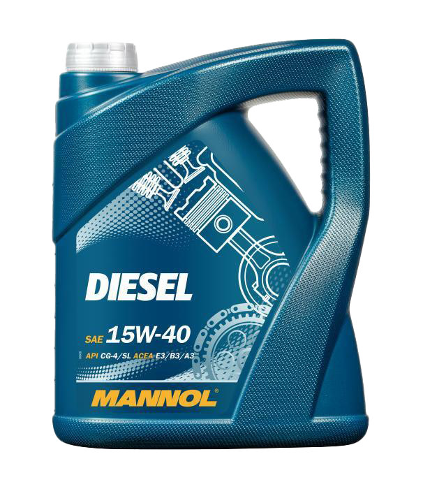 Моторное масло Mannol DIESEL 15W-40, 5л (Mannol: MN7402-5)